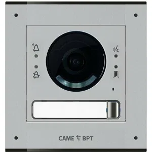 Вызывная IP-видеопанель MTM с 1 кнопкой. 1 модуль, цвет серый CAME MKITVIP-11 (КАМЕ) Вызывная IP-видеопанель MTM с 1 кнопкой. 1 модуль, цвет серый CAME MKITVIP-11 (КАМЕ)